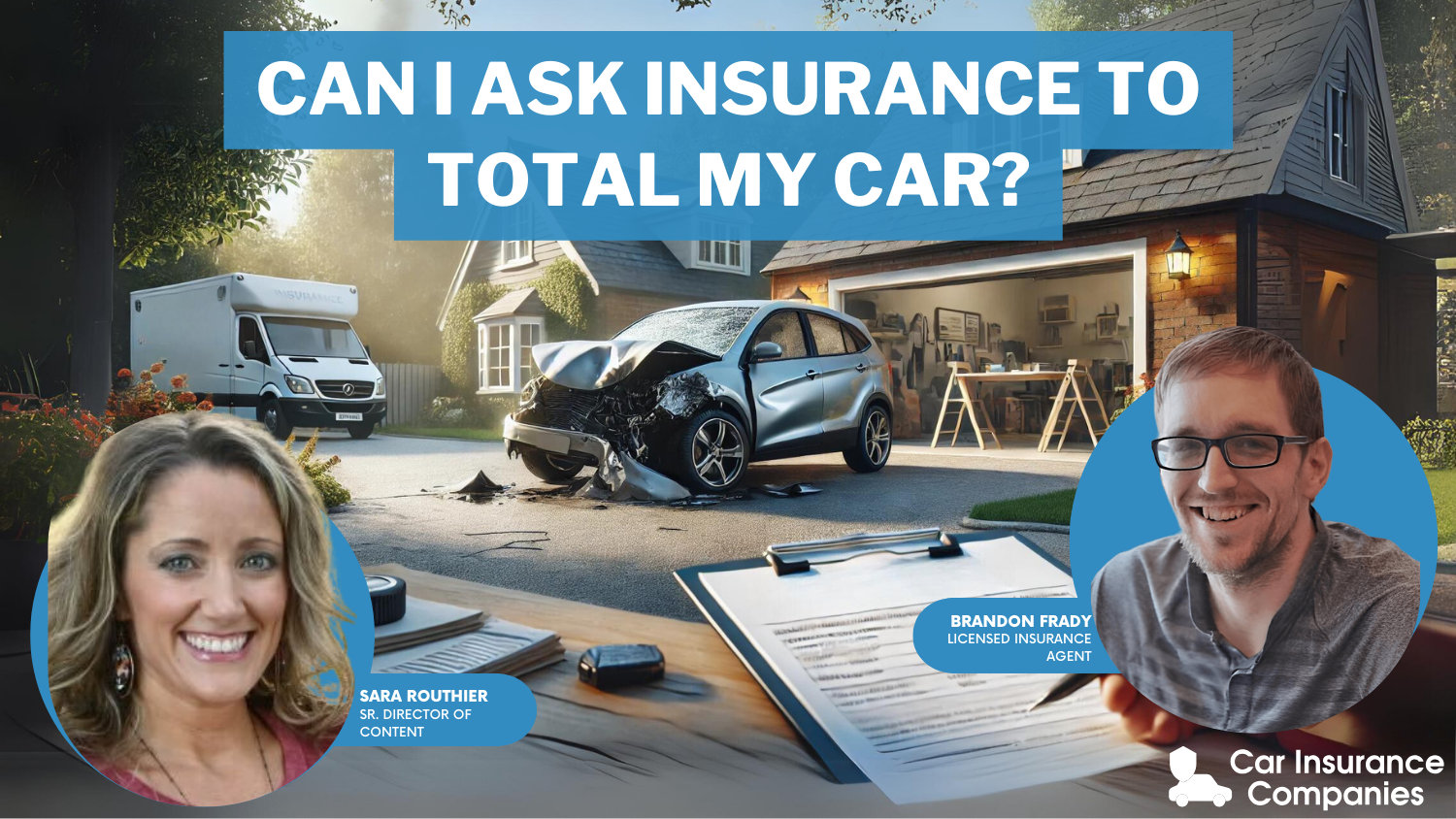 Can I ask insurance to total my car?