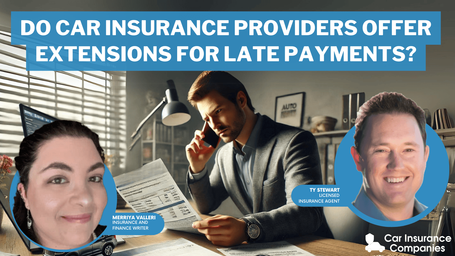 Do car insurance providers offer extensions for late payments?