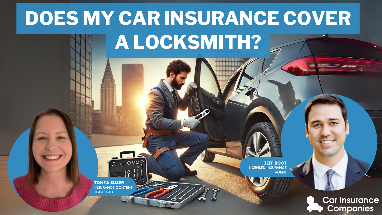 Does my car insurance cover a locksmith?