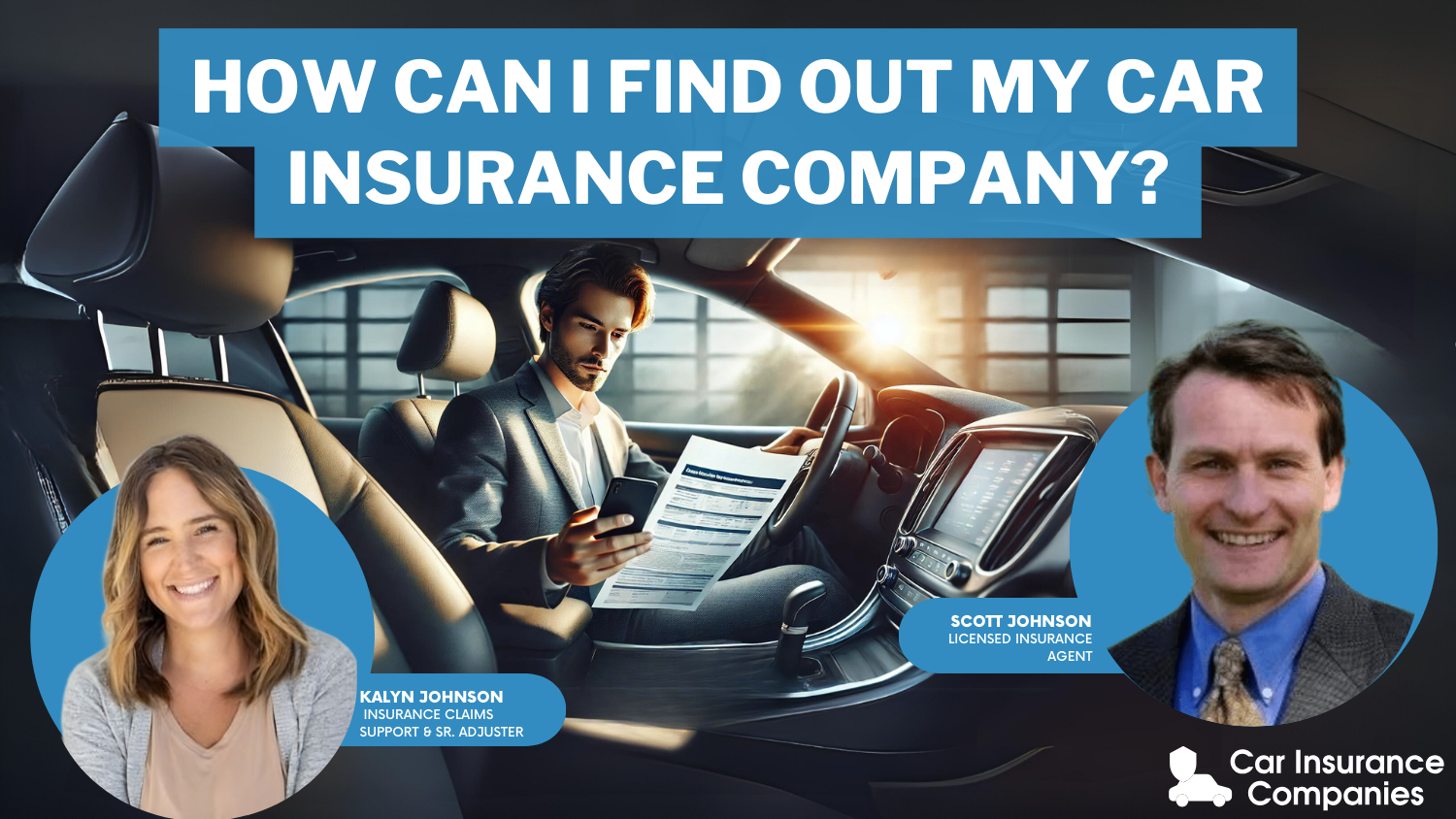 How can I find out my car insurance company?