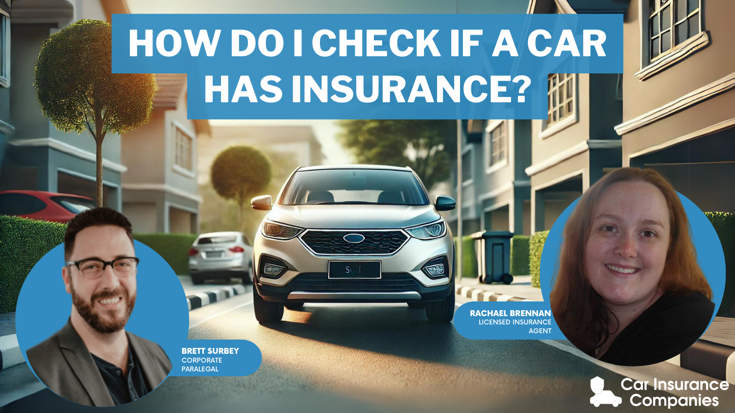 How do I check if a car has insurance?