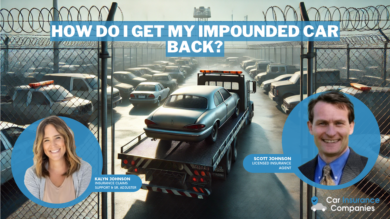 How do I get my impounded car back?