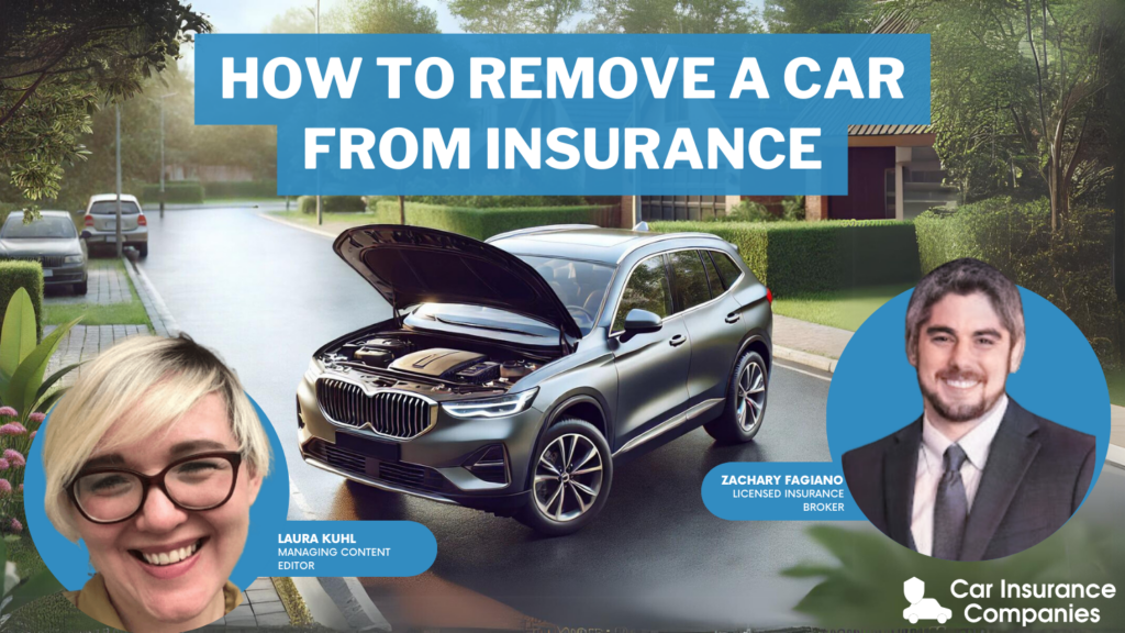 How to Remove a Car from Insurance