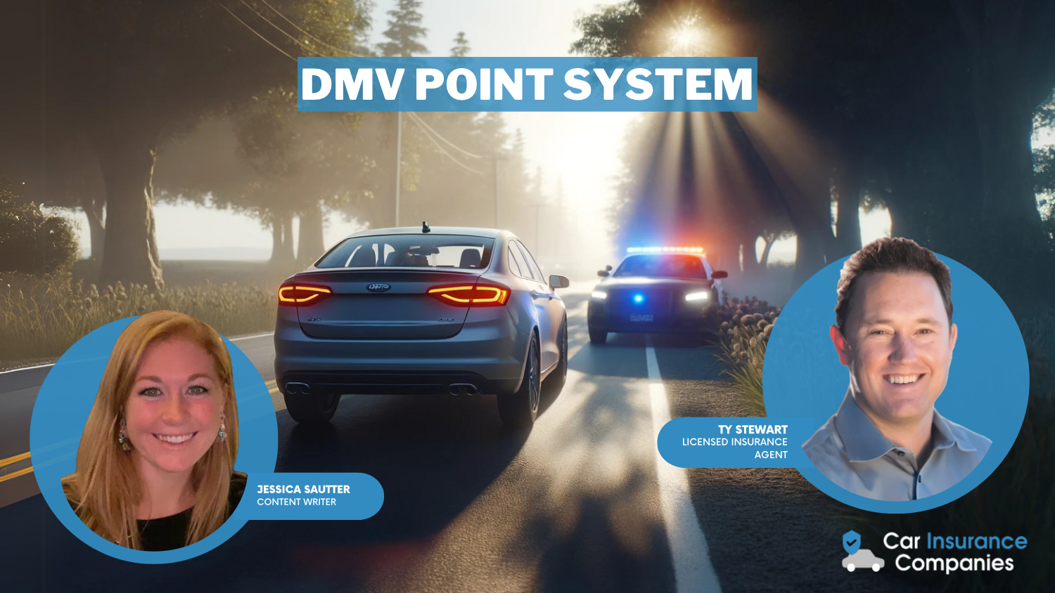 How does the DMV point system work?